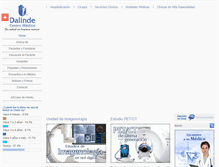 Tablet Screenshot of dalinde.com